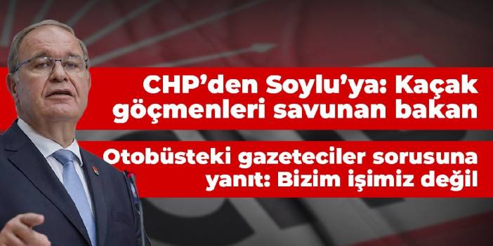 Öztrak'tan otobüsteki gazeteciler sorusuna yanıt: Bizim işimiz değil