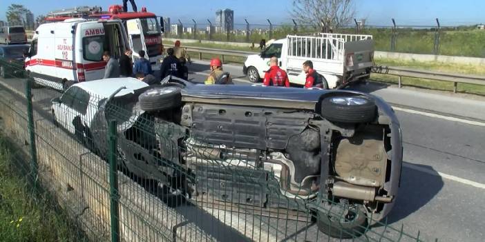 Kartal'da zincirleme kaza: 1 yaralı