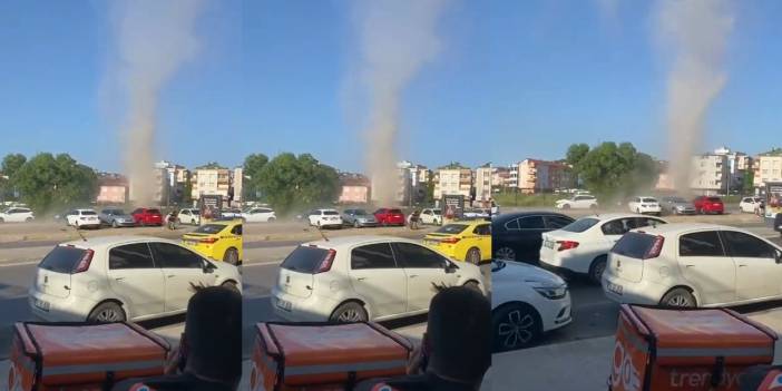 Ümraniye'de hortum paniği