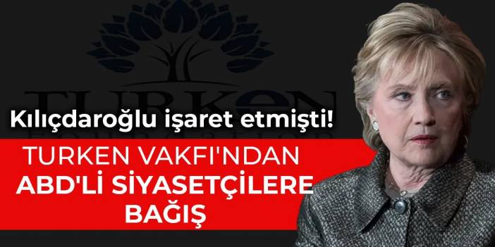 Dons de la Fondation Turken aux politiciens américains