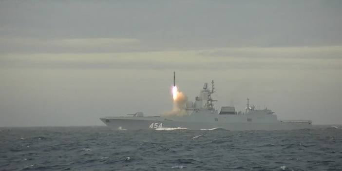 Rusya'dan hipersonik 'Tsirkon' füze denemesi