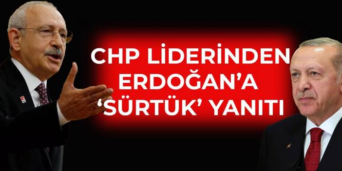Kılıçdaroğlu'ndan Erdoğan'a yanıt: Ağzını kapalı tutup insan sanılman...