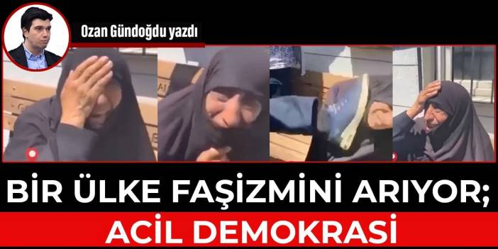 Bir ülke faşizmini arıyor; Acil Demokrasi