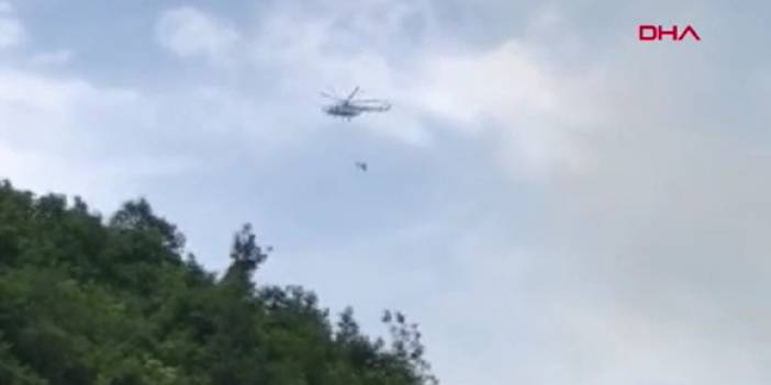 Bursa'da orman yangını: Müdahale sürüyor