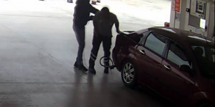 Adana'da oyuncak tabancayla benzinciyi soydu