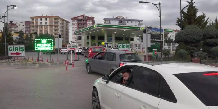 Aksaraylı yurttaşlar mazot kuyruğunda: Sandıkta görüşürüz