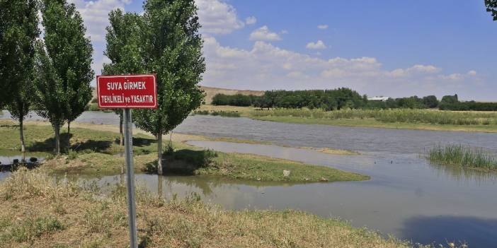 Dicle Nehri'nde 3 liselinin öldüğü bölgeye uyarı tabelaları dikildi