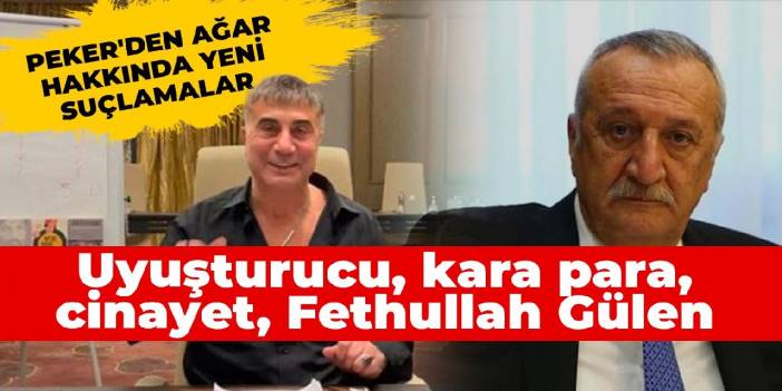 Sedat Peker’den Mehmet Ağar hakkında yeni suçlamalar: Uyuşturucu, kara para, cinayet, Fethullah Gülen
