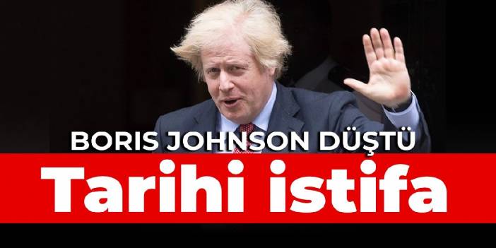 Boris Johnson düştü: Tarihi istifa