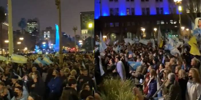 Arjantin de karıştı