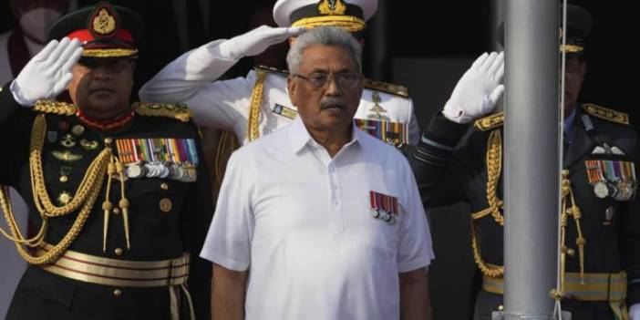 Sri Lanka Devlet Başkanı ülkeden kaçtı