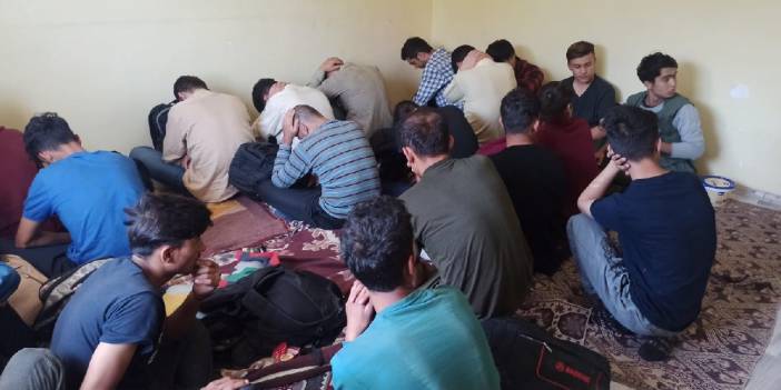Van'da 23 kaçak göçmen yakalandı
