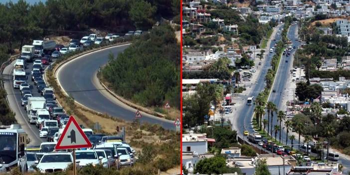 Tatilciler dönmeye başladı... Bodrum'da o görüntülerden eser kalmadı