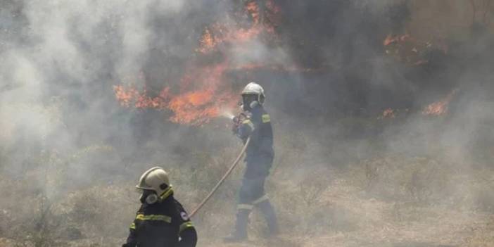 Yunanistan'da orman yangınları sürüyor