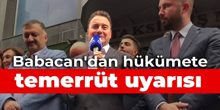 Babacan'dan hükümete temerrüt uyarısı