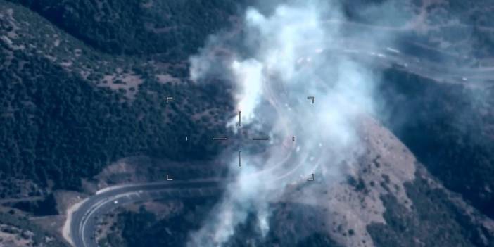 Manisa’daki orman yangınında 20 ev boşaltıldı