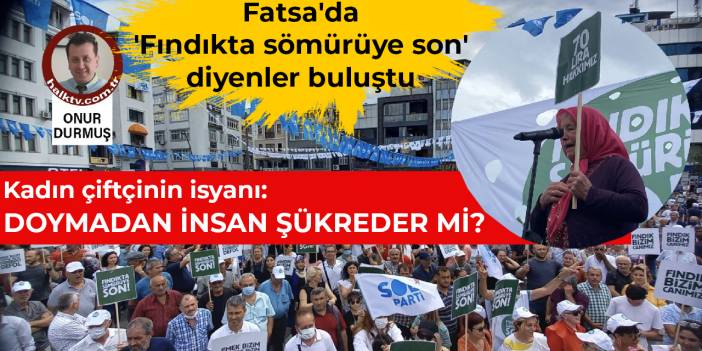 Kadın çiftçinin isyanı: Doymadan insan şükreder mi?