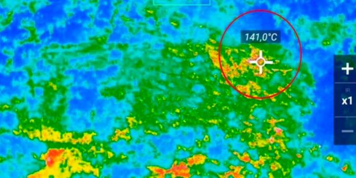 Yangın bölgesi Söke 141 dereceyi gördü