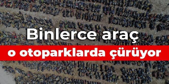 Binlerce araç, yediemin otoparklarında çürüyor