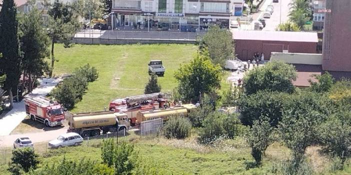 Samsun'da kız öğrenci yurdunda yangın