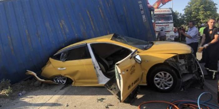 Bursa'da 7 aracın karıştığı zincirleme kaza: 1 ölü, 1 yaralı