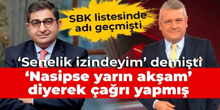 ‘Senelik izindeyim’ diyen Ersoy Dede, ‘Nasipse yarın akşam’ diyerek çağrı yapmış
