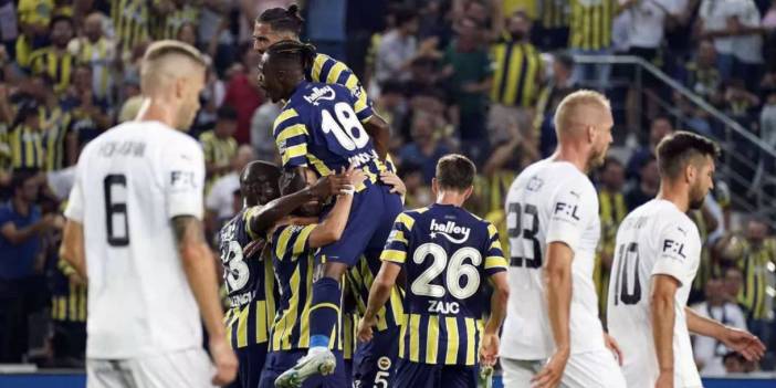 Fenerbahçe Kadıköy'de tur kapısını araladı: 3-0