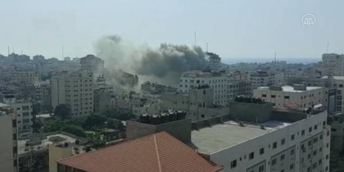 İsrail'den Gazze'ye hava saldırısı