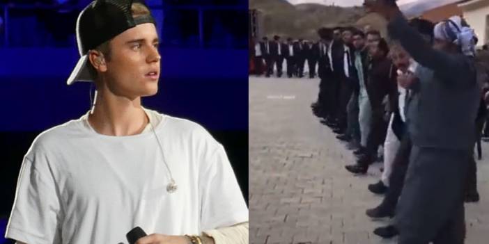 Justin Bieber, 'Şemdinli halayı' paylaştı