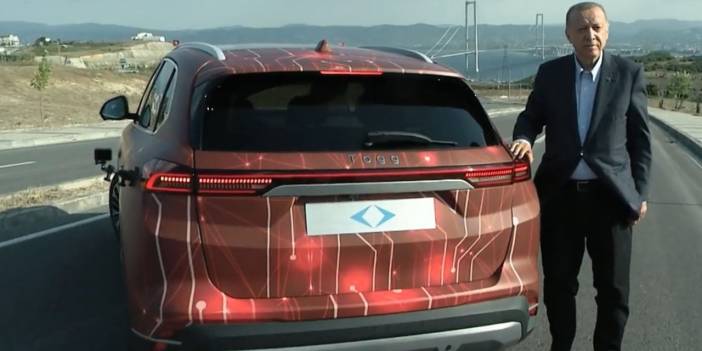 Erdoğan'dan 'Togg' paylaşımı