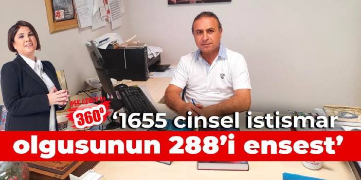 1655 cinsel istismar olgusunun 288’i ensest
