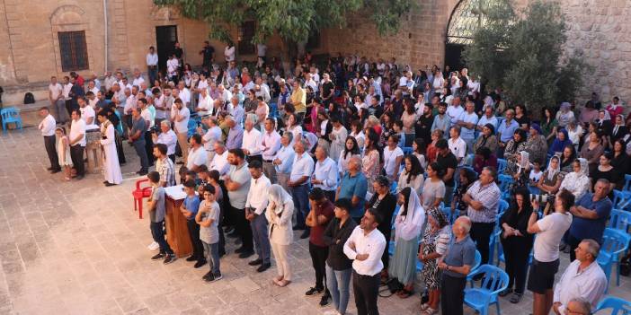 Süryaniler, Midyat'ta Meryem Ana'yı anıp dua etti