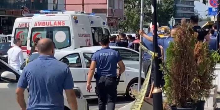 Küçükçekmece'de silahlı çatışma: Yaralılar var