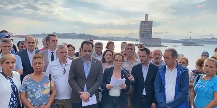 CHP İstanbul İl Başkanlığı’ndan Kız Kulesi’ndeki restorasyon çalışmasına tepki