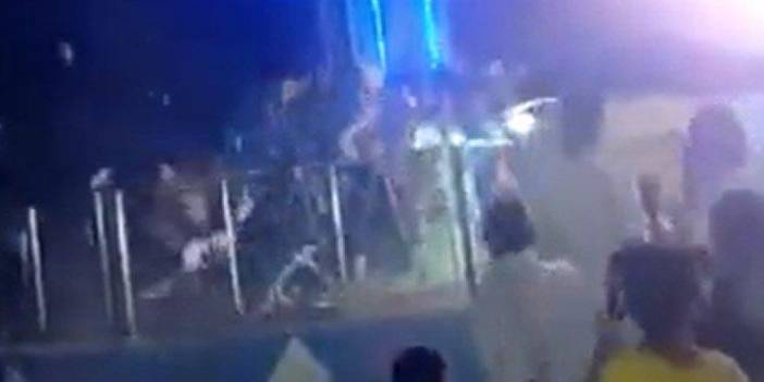 Hindistan'da lunapark faciası: Oyuncak yere çakıldı