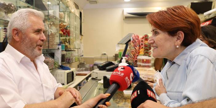 Akşener: Şişli'de bile veresiye defteri var. Vay be