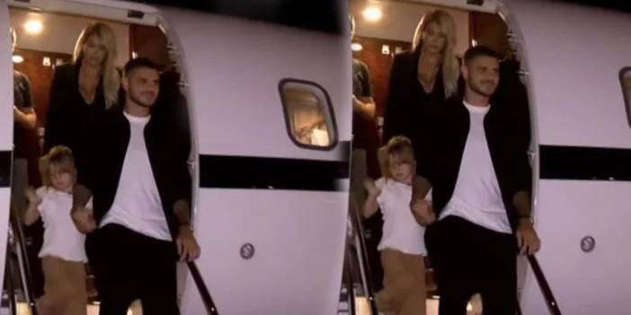 Mauro Icardi, Galatasaray için İstanbul'da