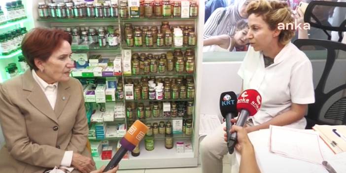Akşener'in dinlediği eczacı: Asgari ücretli mama alamaz