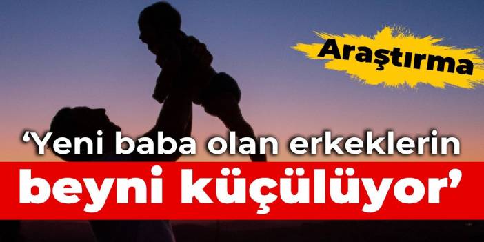 Araştırma: Yeni baba olan erkeklerin beyni küçülüyor