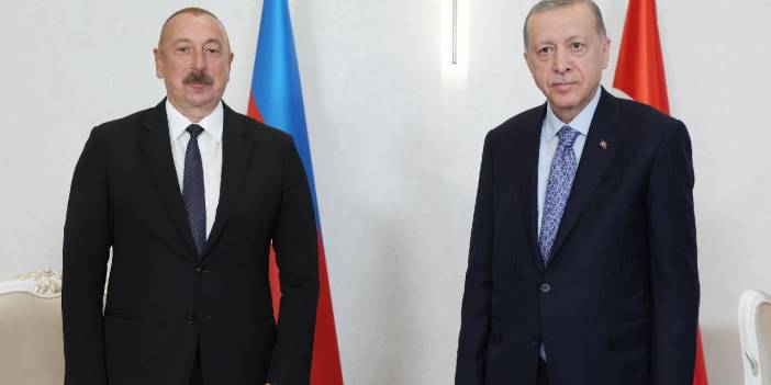 Erdoğan ve Aliyev bir araya geldi