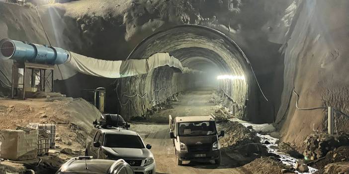 Tünelde göçük! Enkaz altında kalanlar var