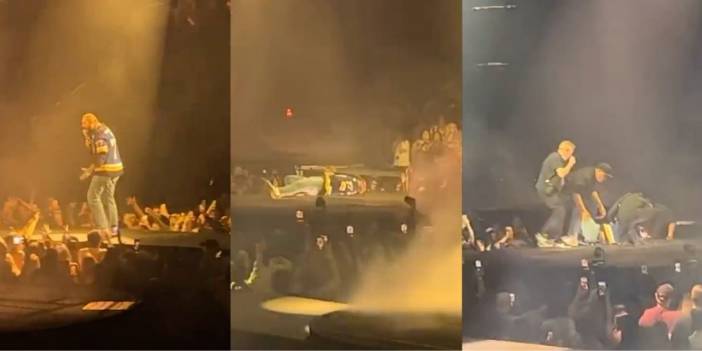 Rapçi Post Malone sahnede düştü, kaburgası kırıldı