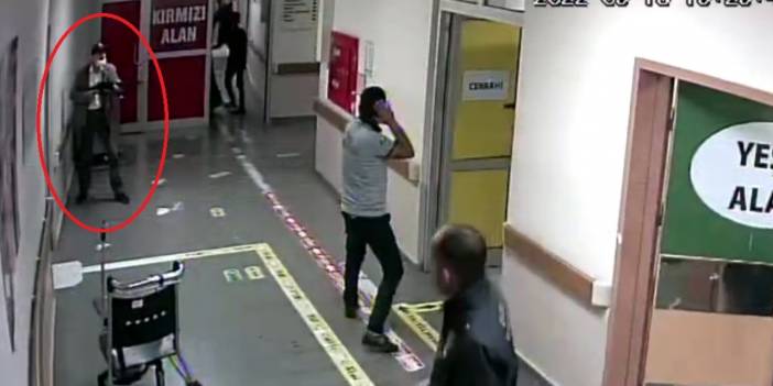 Baba ve oğlunu vuran kişi hastanede de ateş açtı