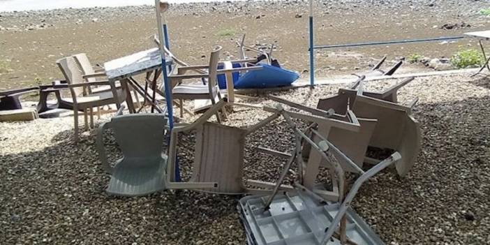 Hatay’da hortum: İş yerleri zarar gördü