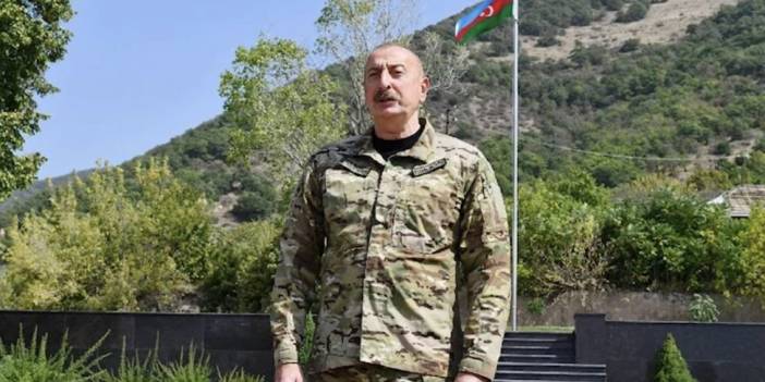 Aliyev, işgalden kurtarılan Laçın’ı ziyaret etti
