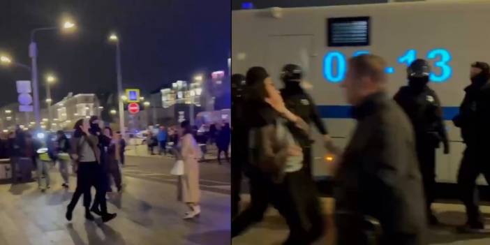 Rusya'da seferberlik sonrası halk sokağa döküldü: Bin 300 gözaltı