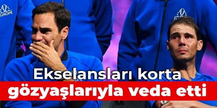 Ekselansları korta gözyaşlarıyla veda etti