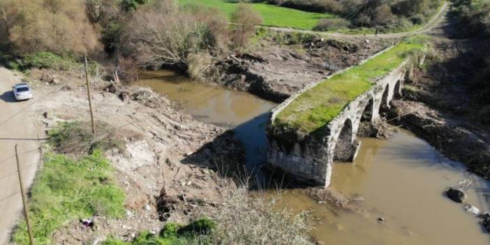 Karaismailoğlu 'neydi, ne oldu' demişti: Tarihi köprünün son haline eleştiri yağıyor