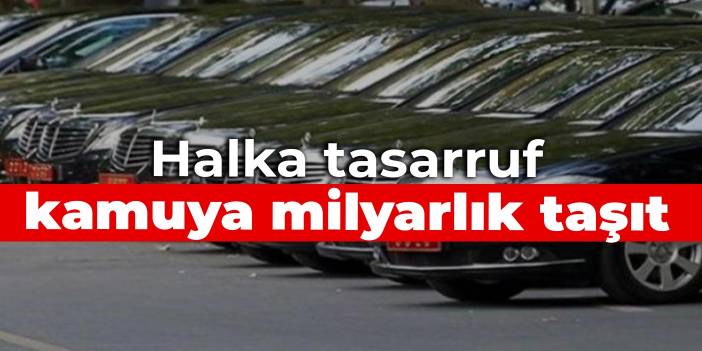 Halka tasarruf, kamuya milyarlık taşıt