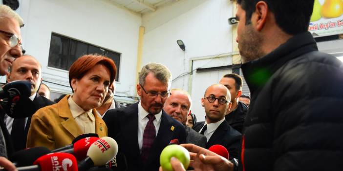 Akşener'den Ankara'da esnaf ziyareti